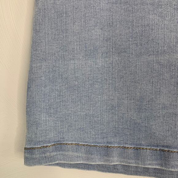 Wild Fable Notch Front Seamed Jean Mini Skirt - Picture 4 of 10